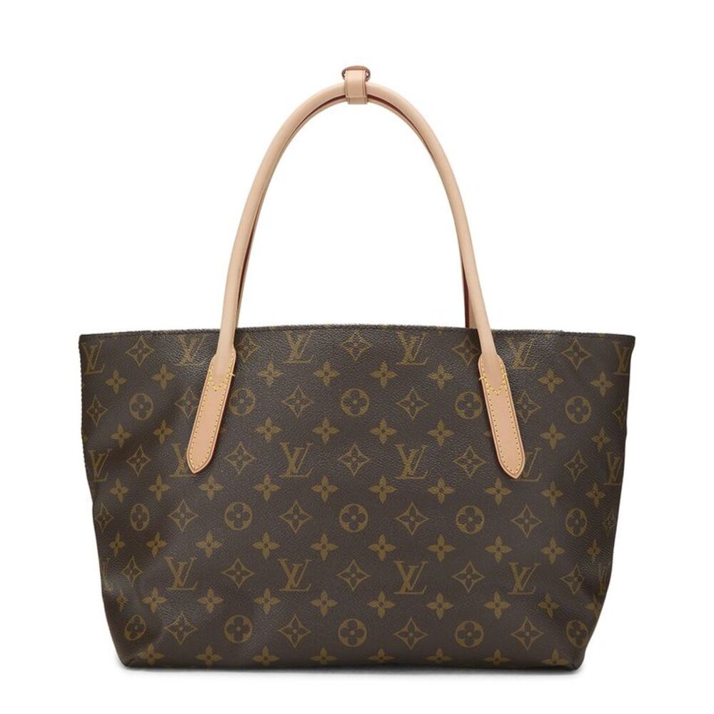 Louis Vuitton Brown Monogram Coated Canvas Raspail Pm (Authentic Pre-Loved)